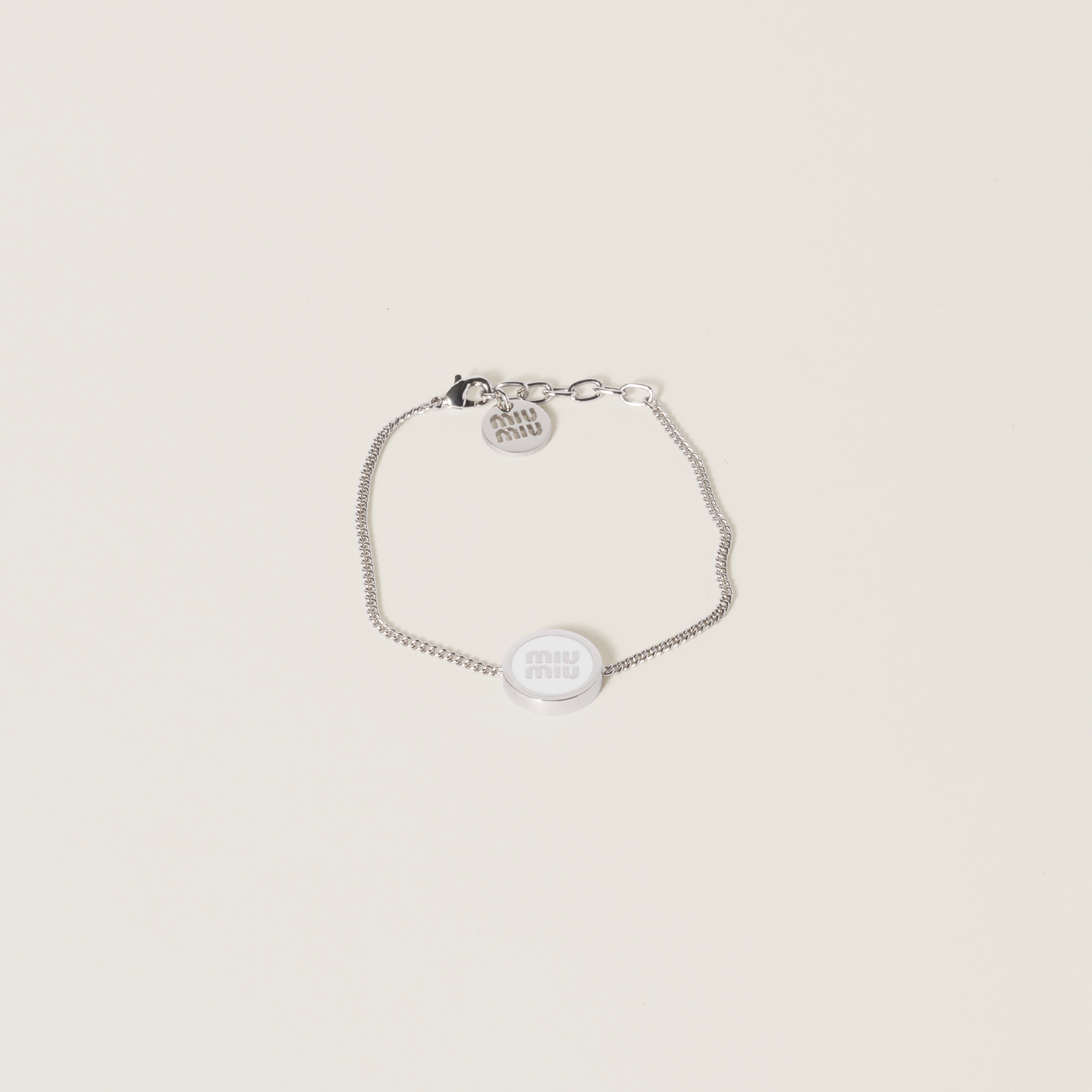Enameled metal bracelet