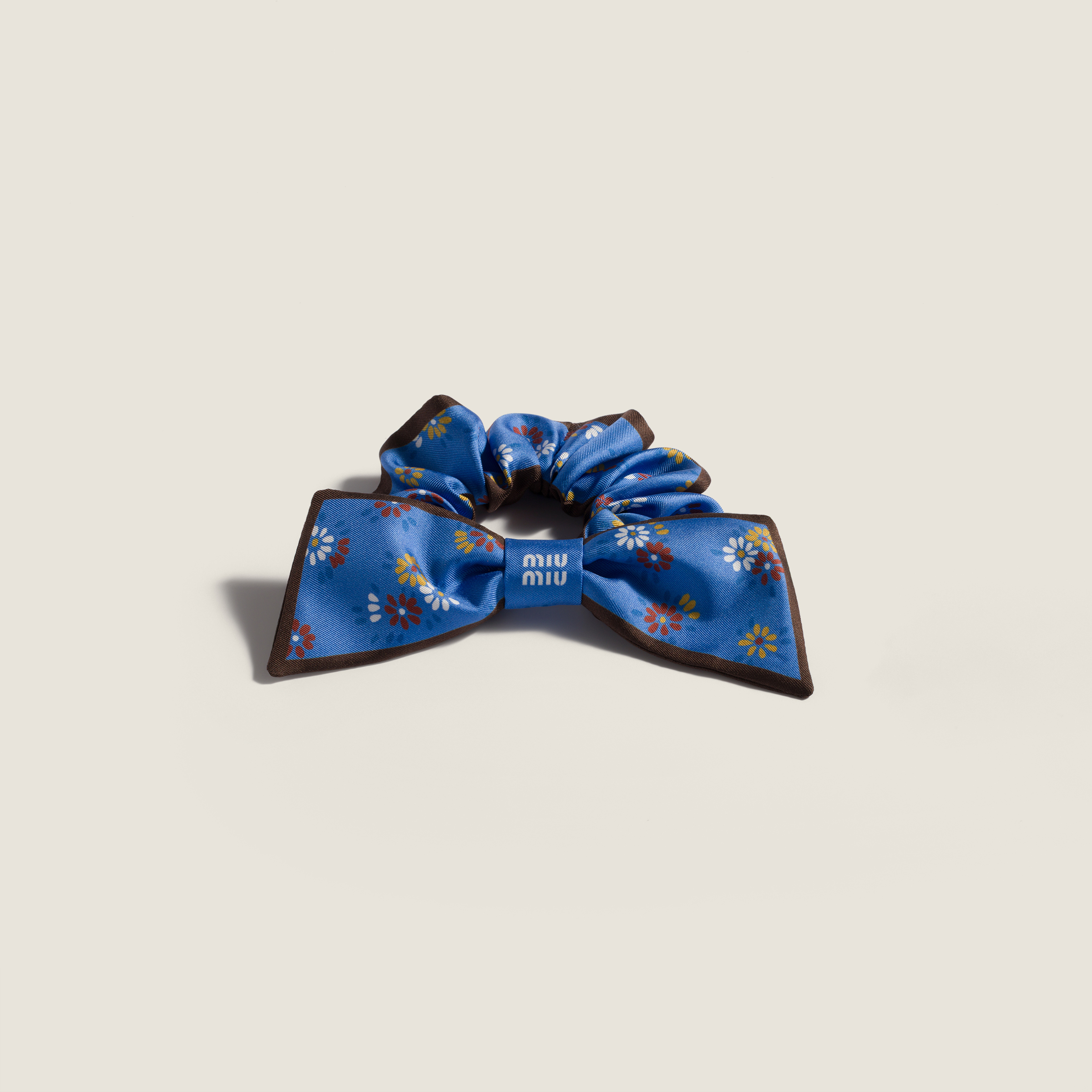 Twill scrunchie