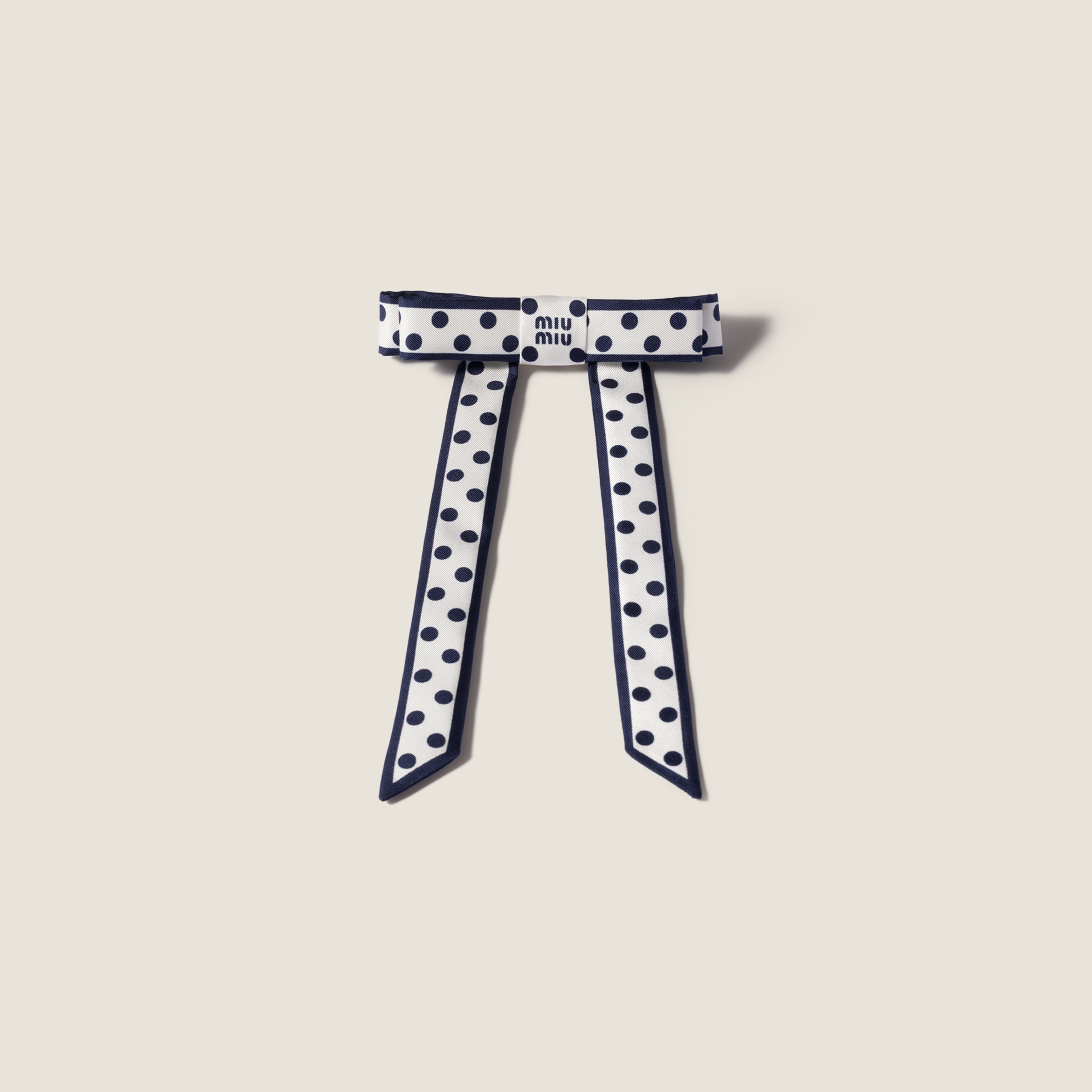 Twill hair clip