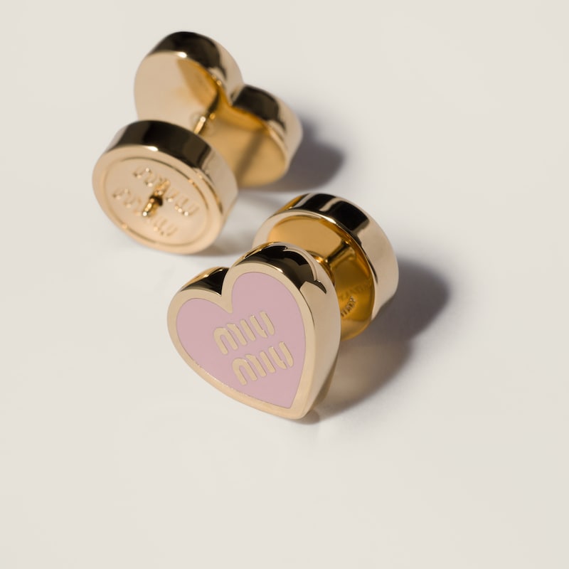 Metal earrings