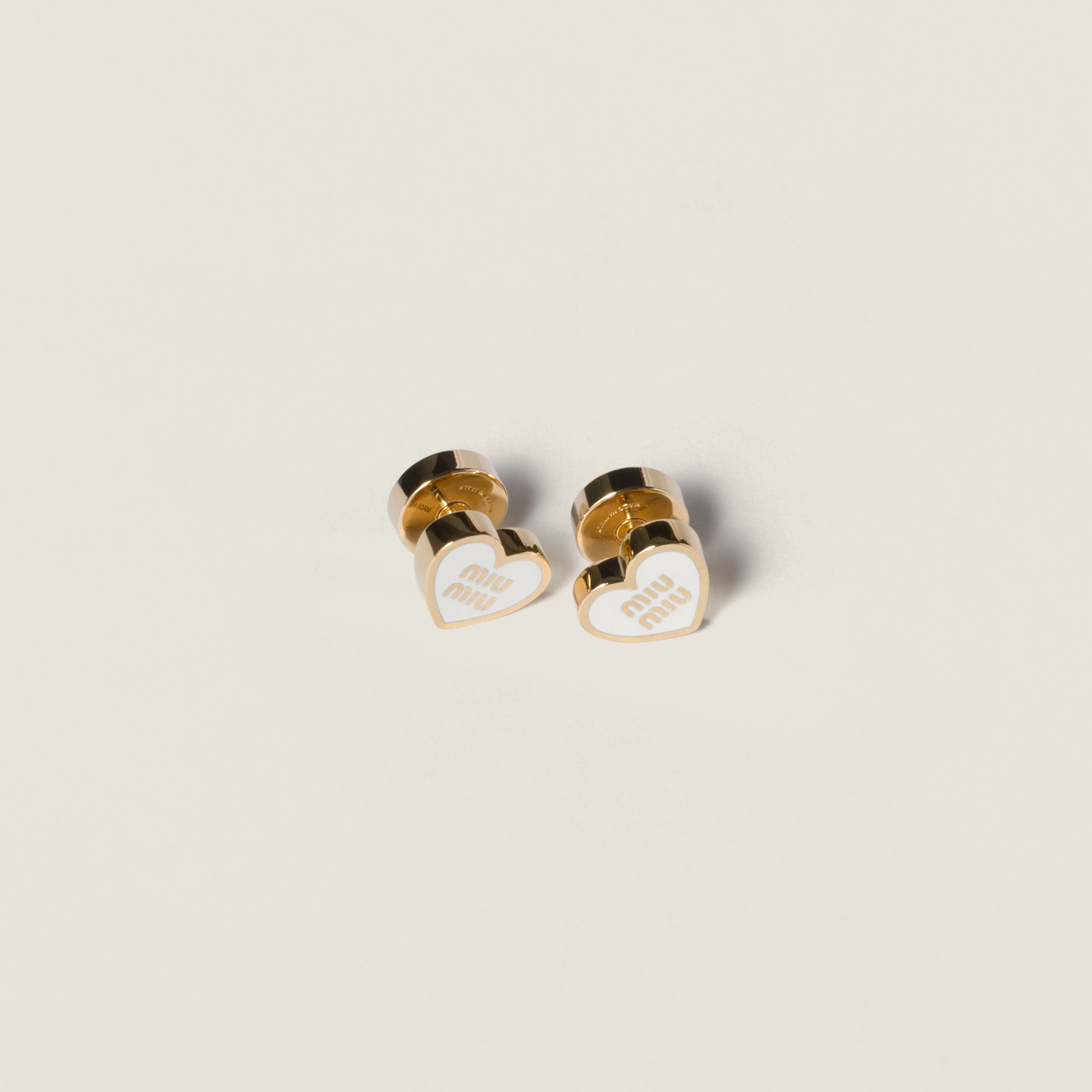 Metal earrings