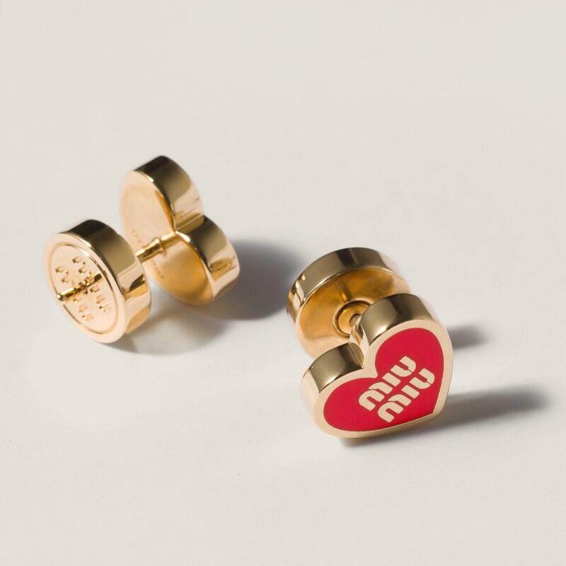 Metal earrings