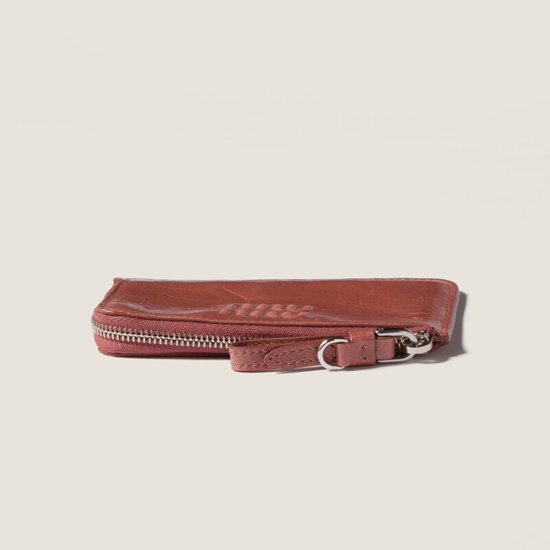 Leather card holder