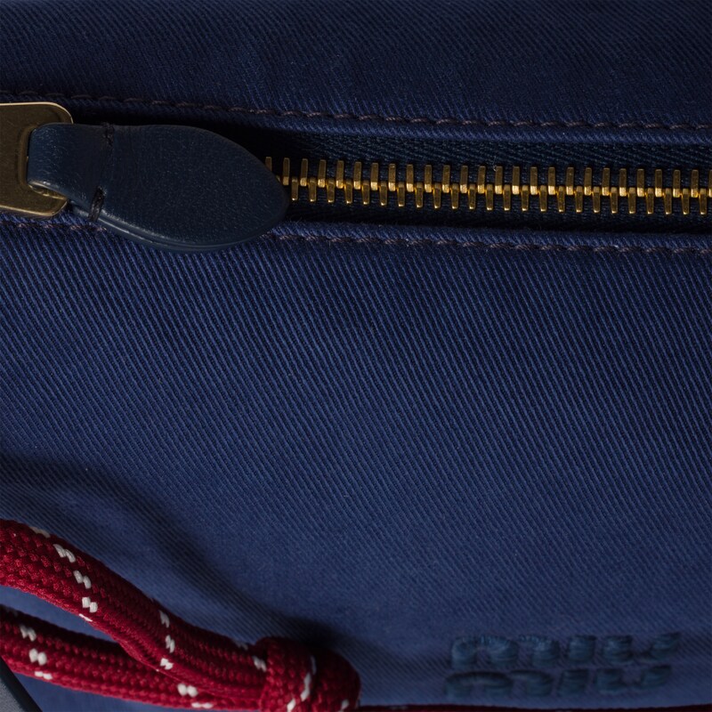 Gabardine pouch
