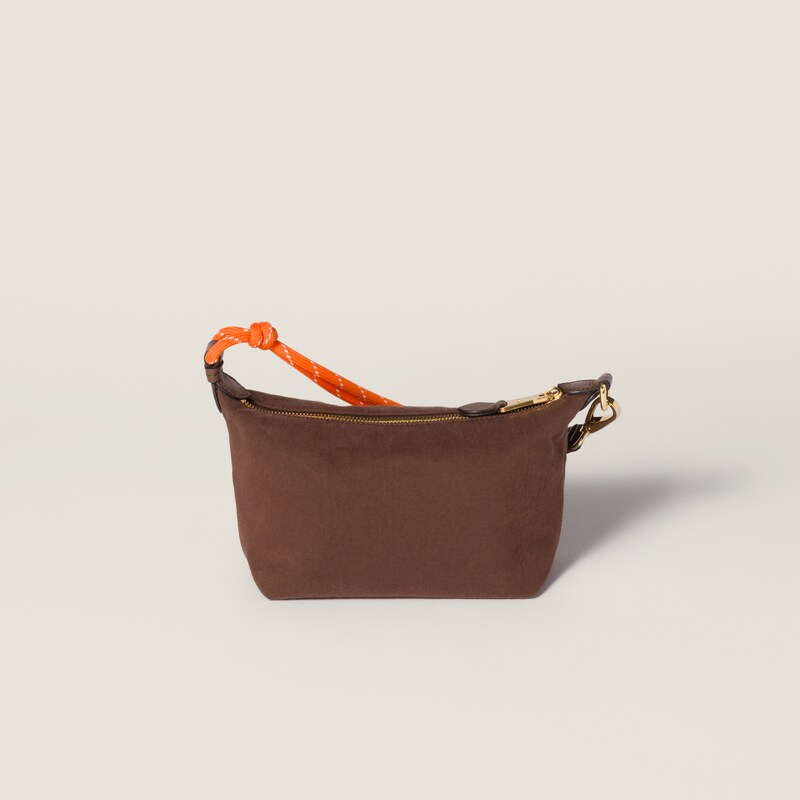Gabardine pouch