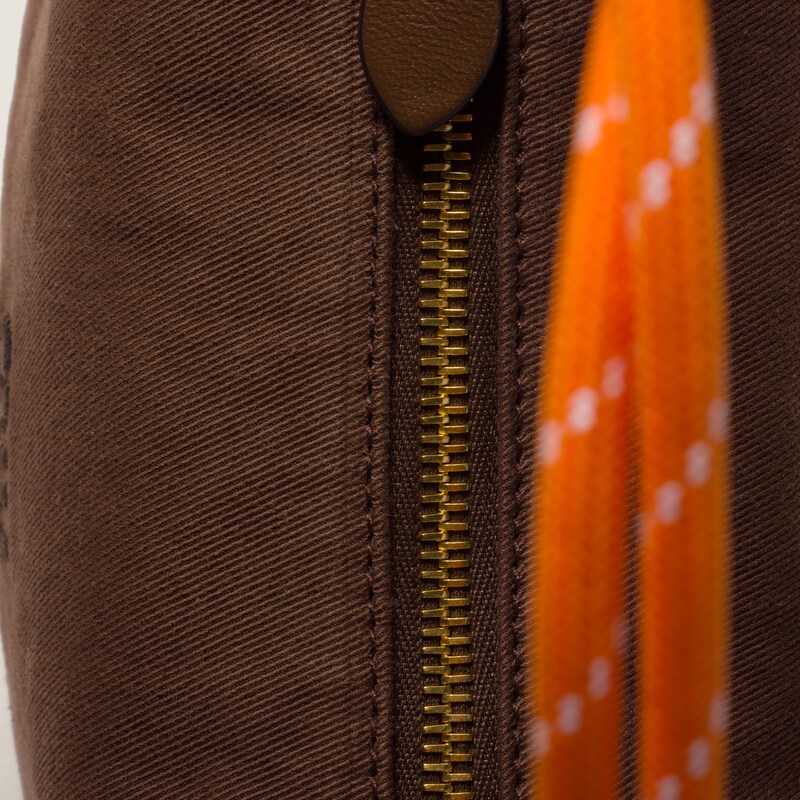 Gabardine pouch