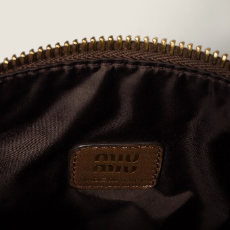 Gabardine pouch
