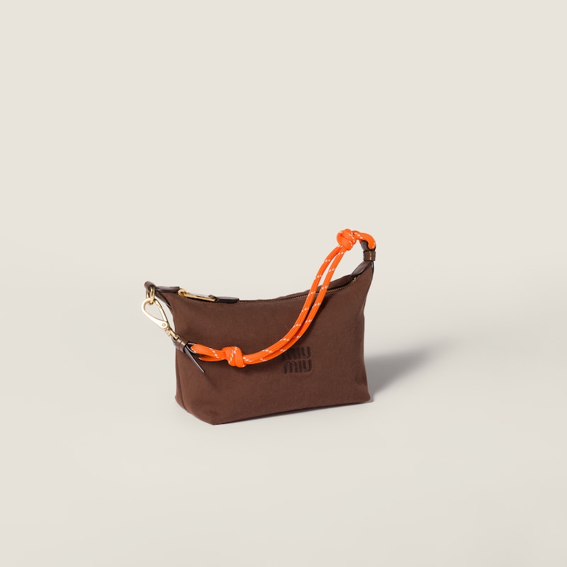 Gabardine pouch