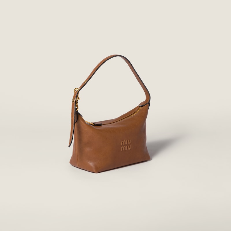 Nappa leather pouch