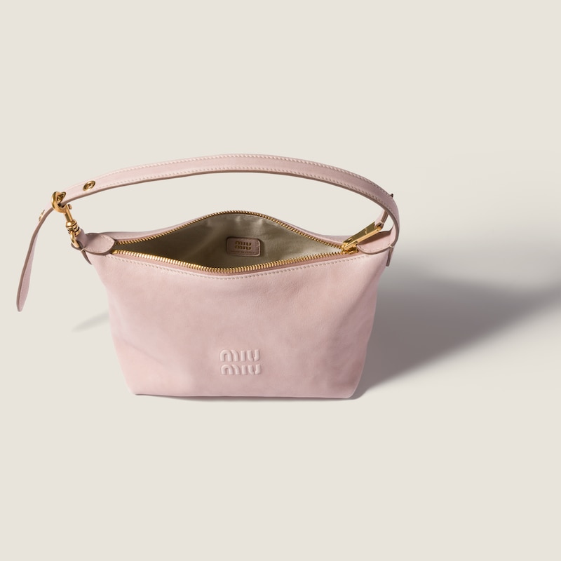 Nappa leather pouch