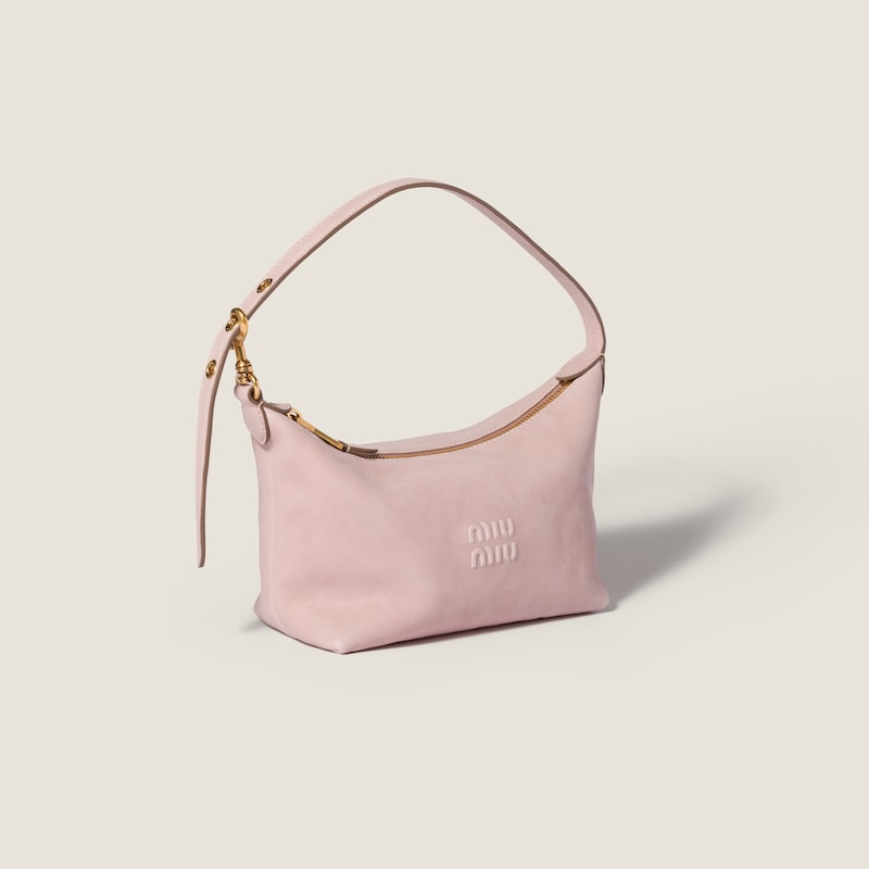 Nappa leather pouch