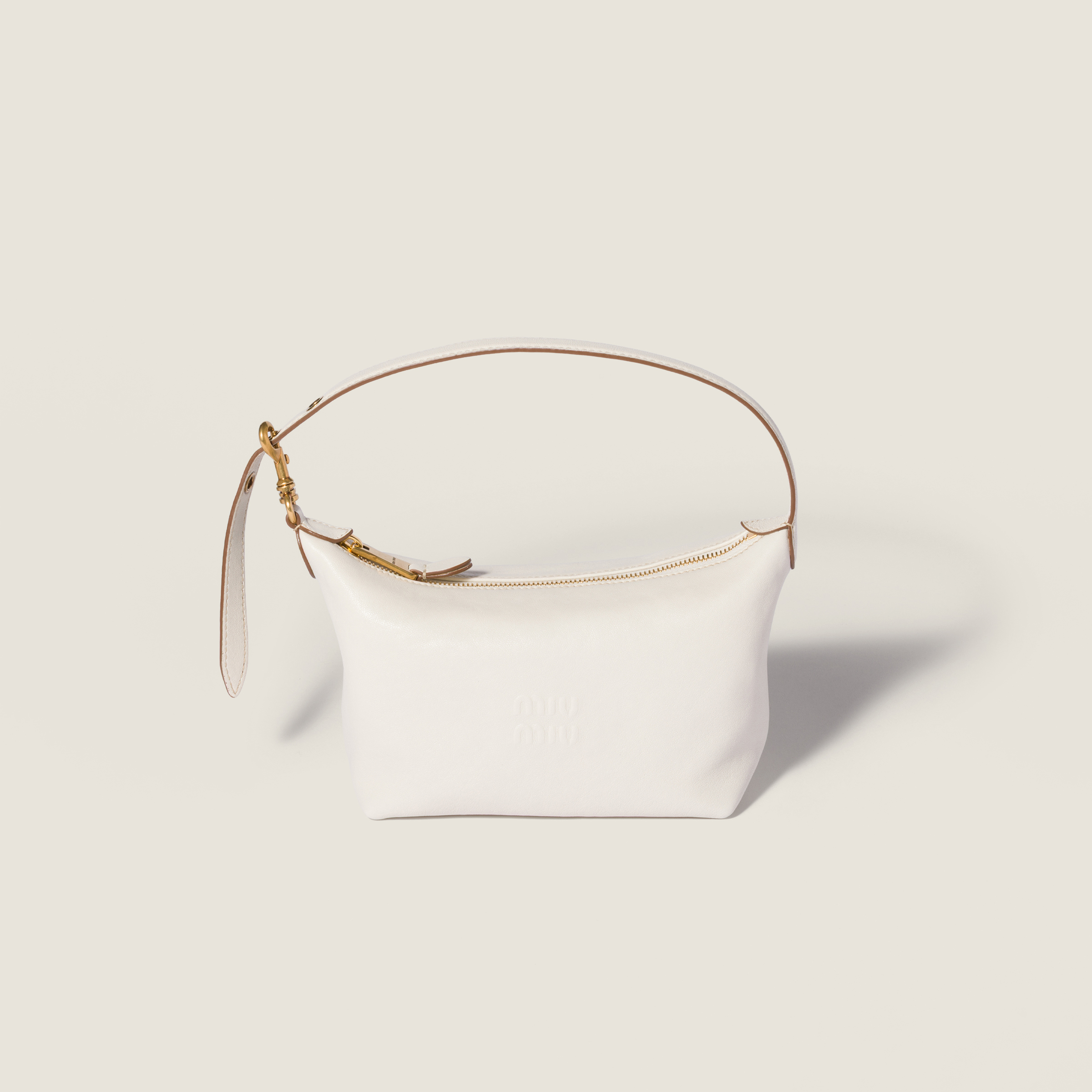 Nappa leather pouch