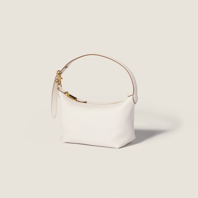 Nappa leather pouch