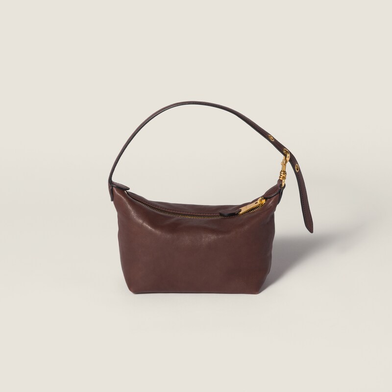 Nappa leather pouch