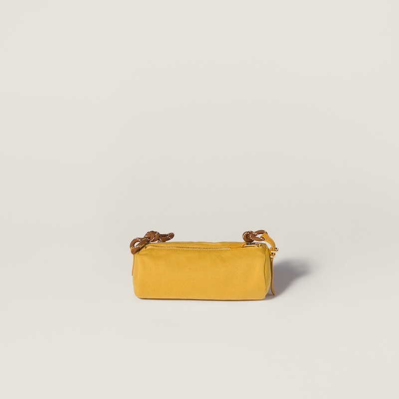Gabardine pouch