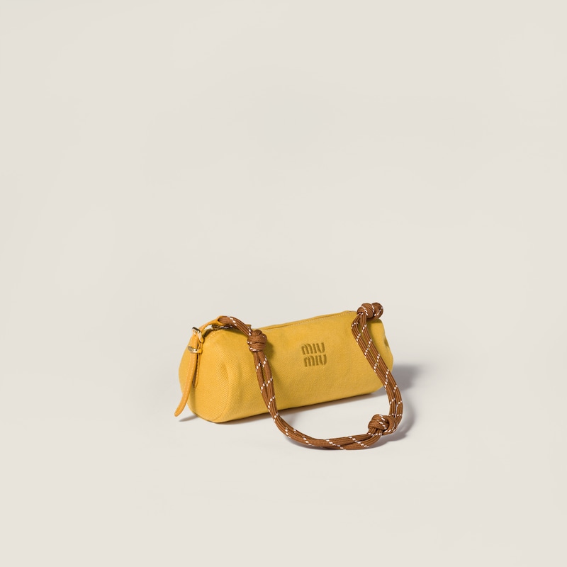 Gabardine pouch