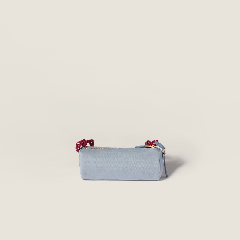 Gabardine pouch