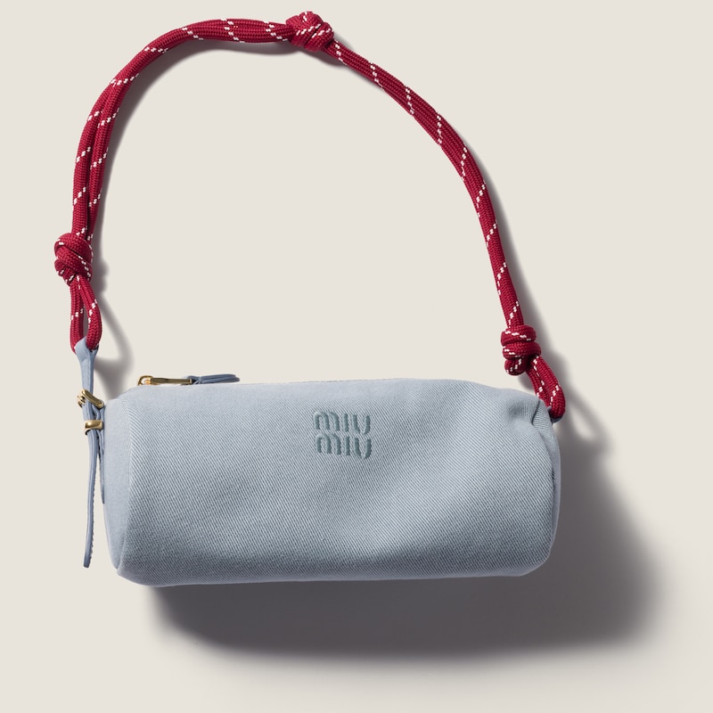 Gabardine pouch