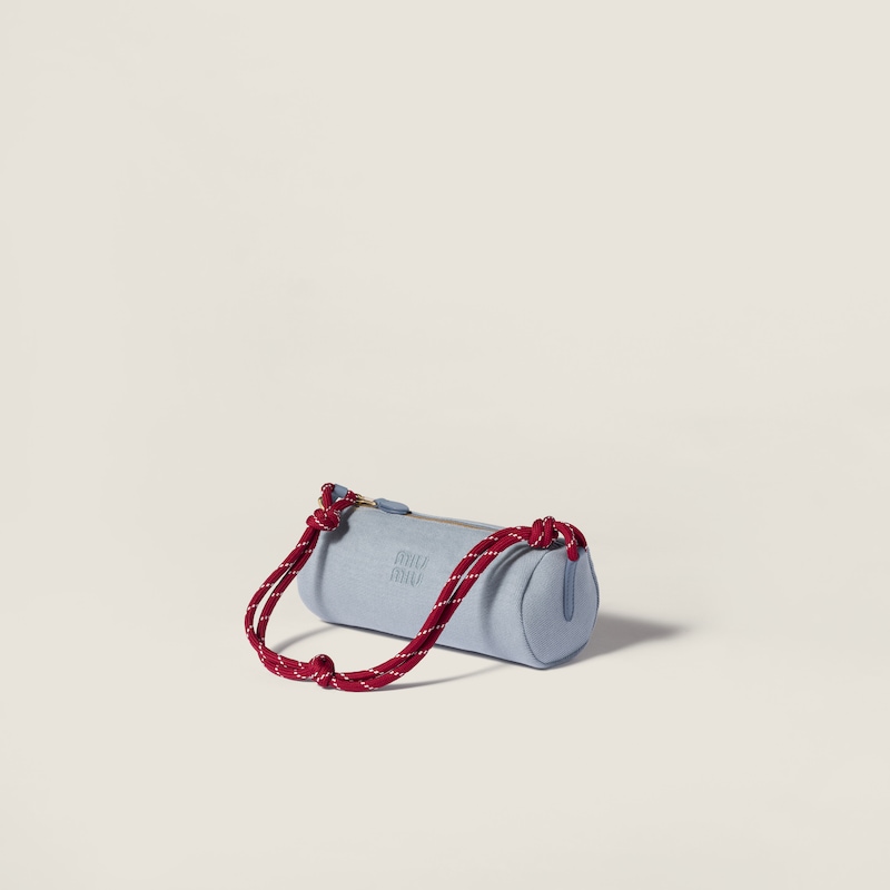 Gabardine pouch