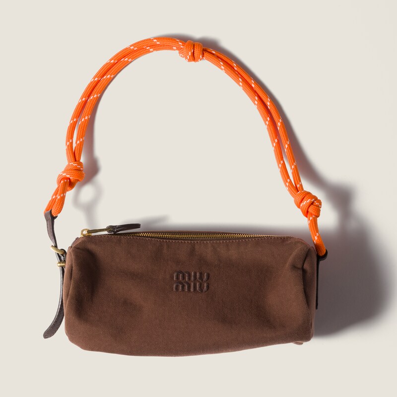 Gabardine pouch