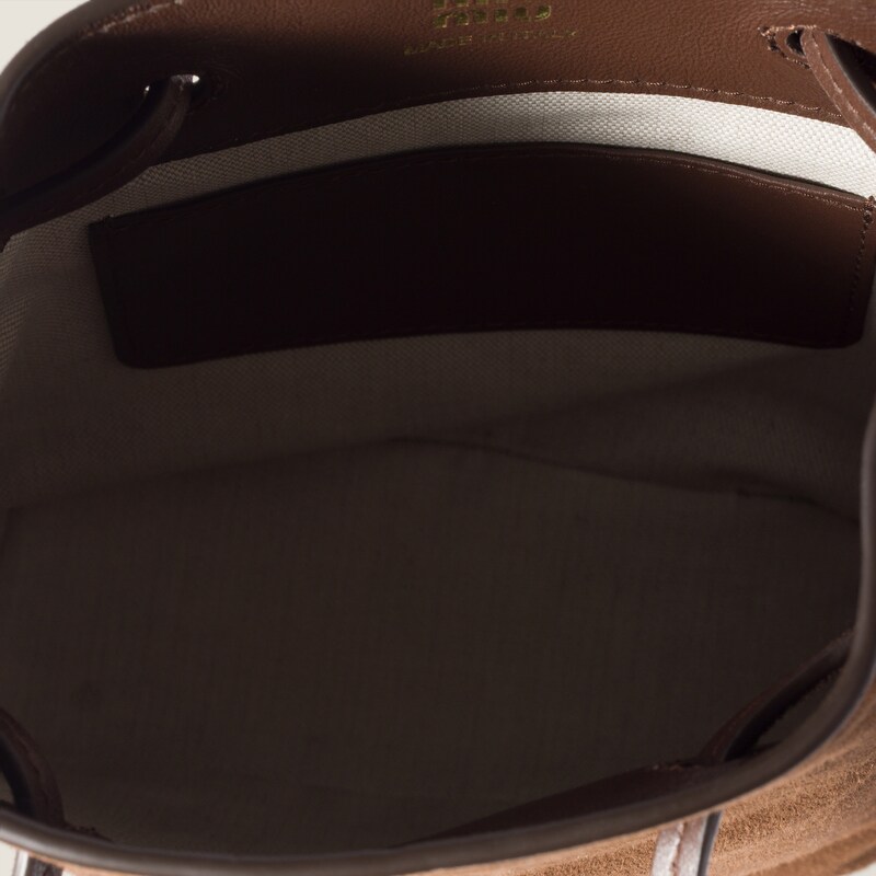 Suede pouch