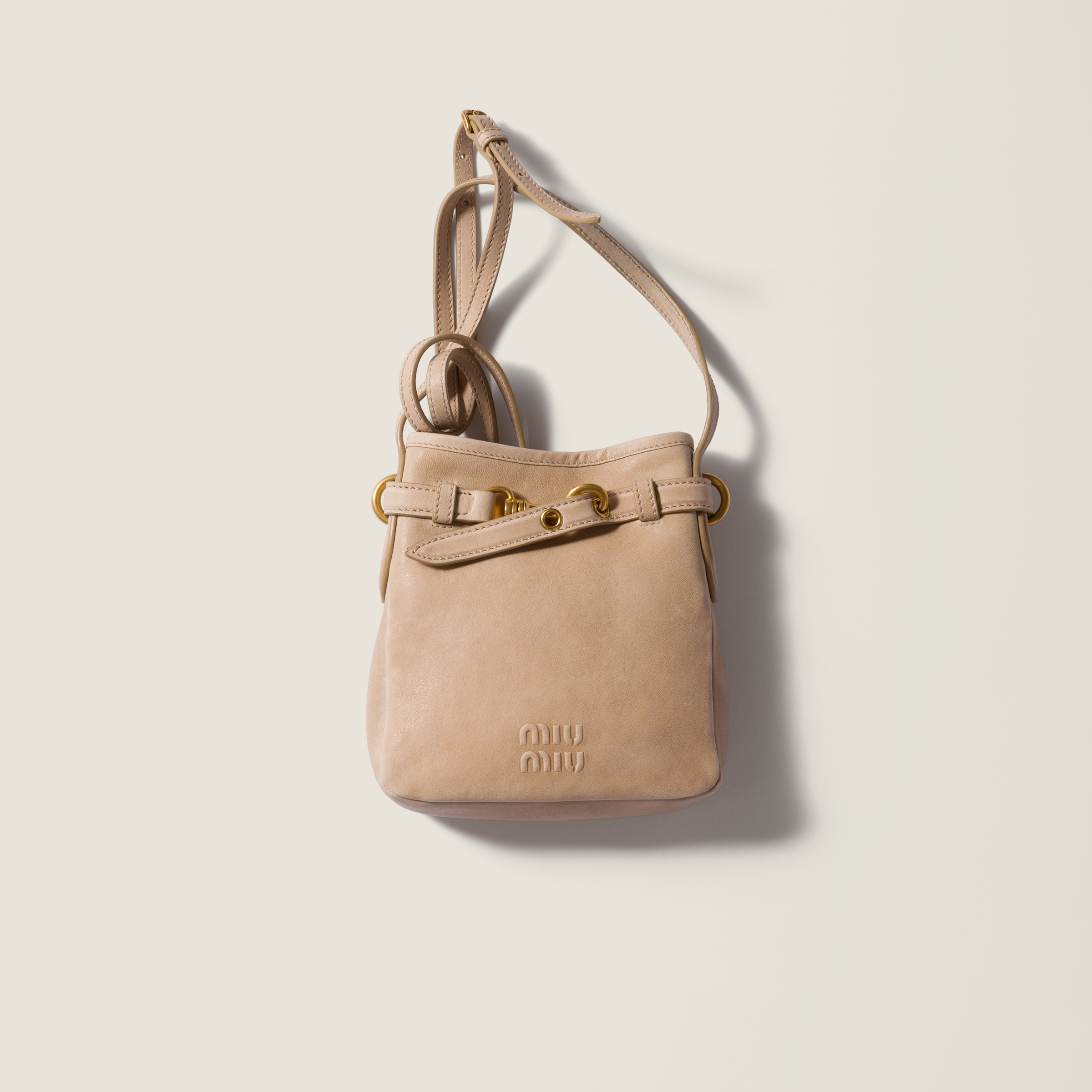 Nappa leather pouch