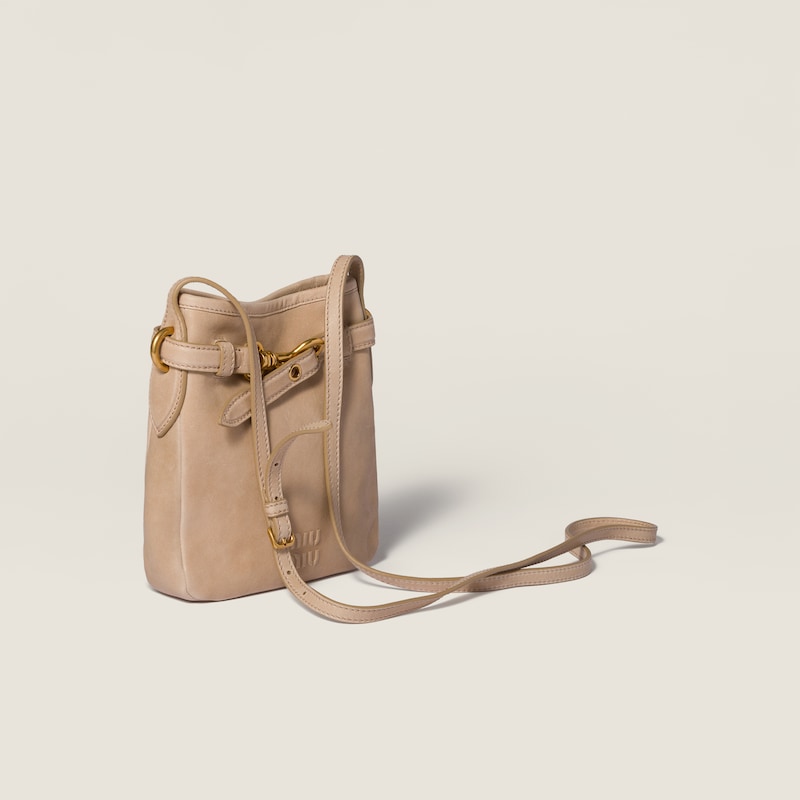 Nappa leather pouch