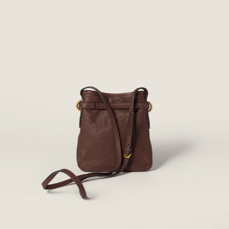 Nappa leather pouch