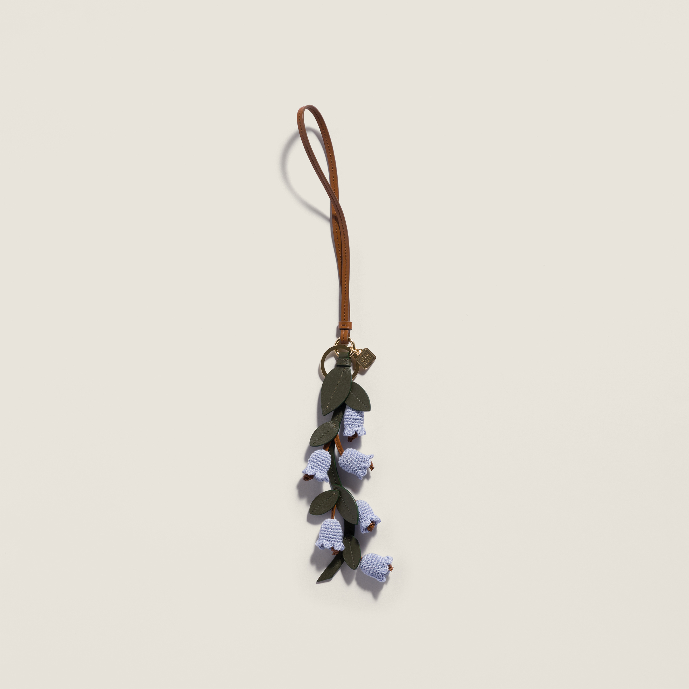 Trick leather keyring