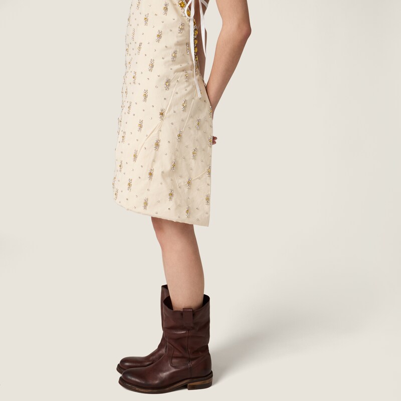 Foule leather booties