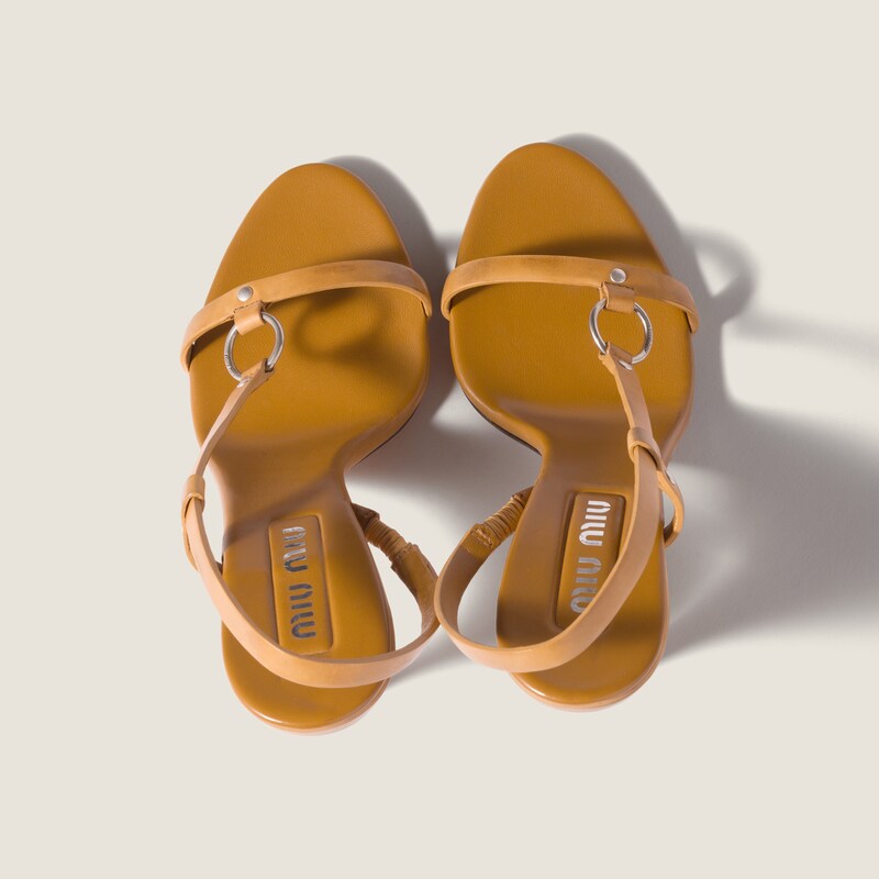 Leather sandals