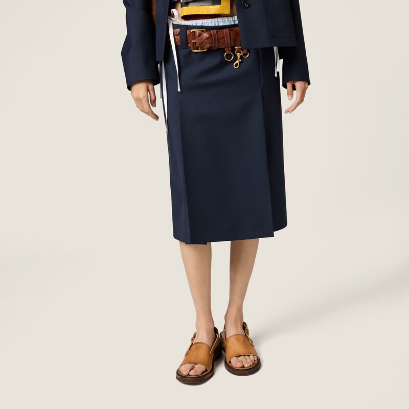 Leather sandals