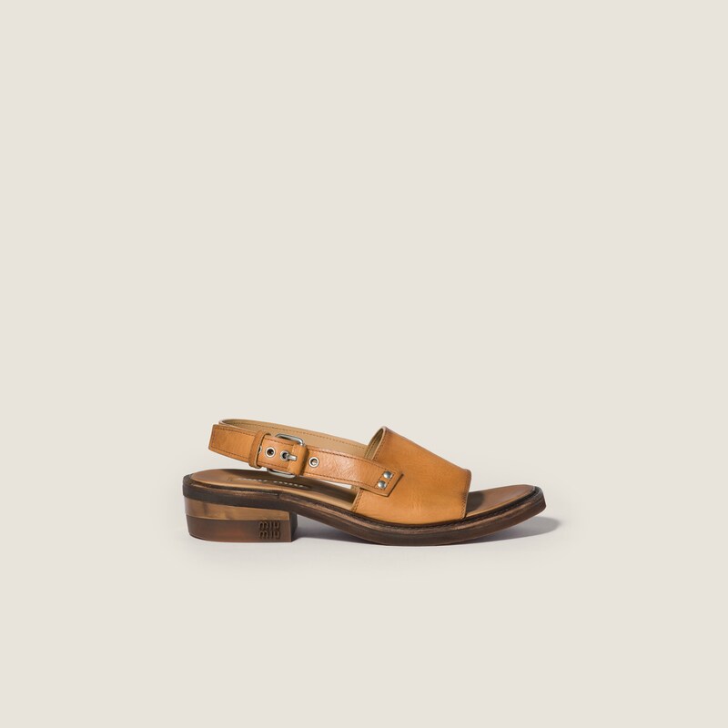 Leather sandals