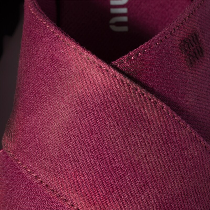 Gabardine sandals