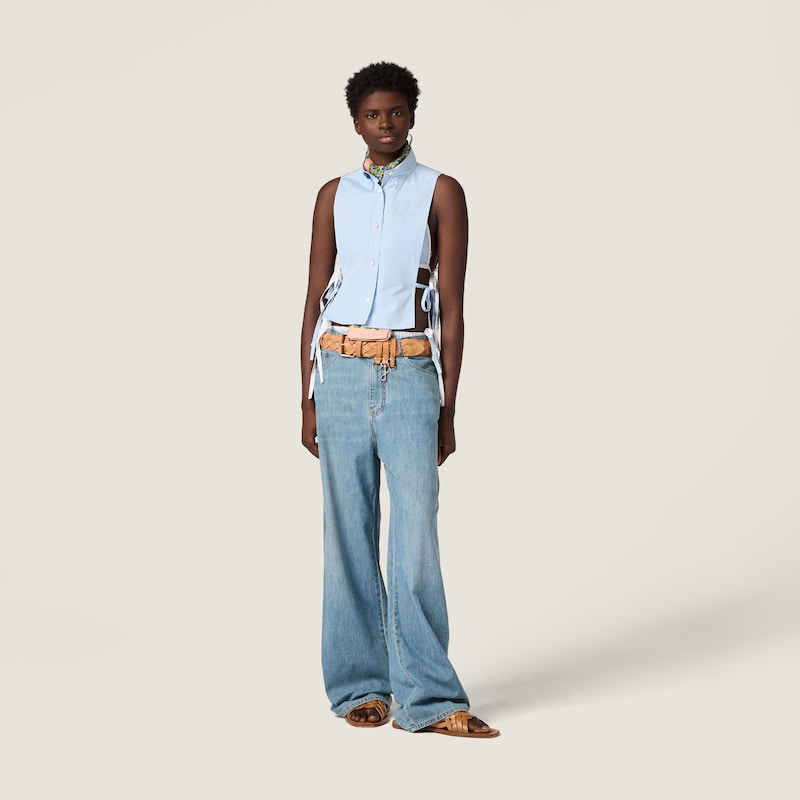 Chambray pants