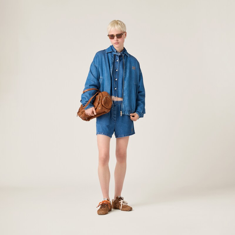 Denim Bermudas