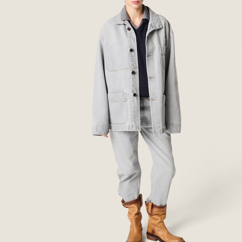 Five-pocket denim jeans