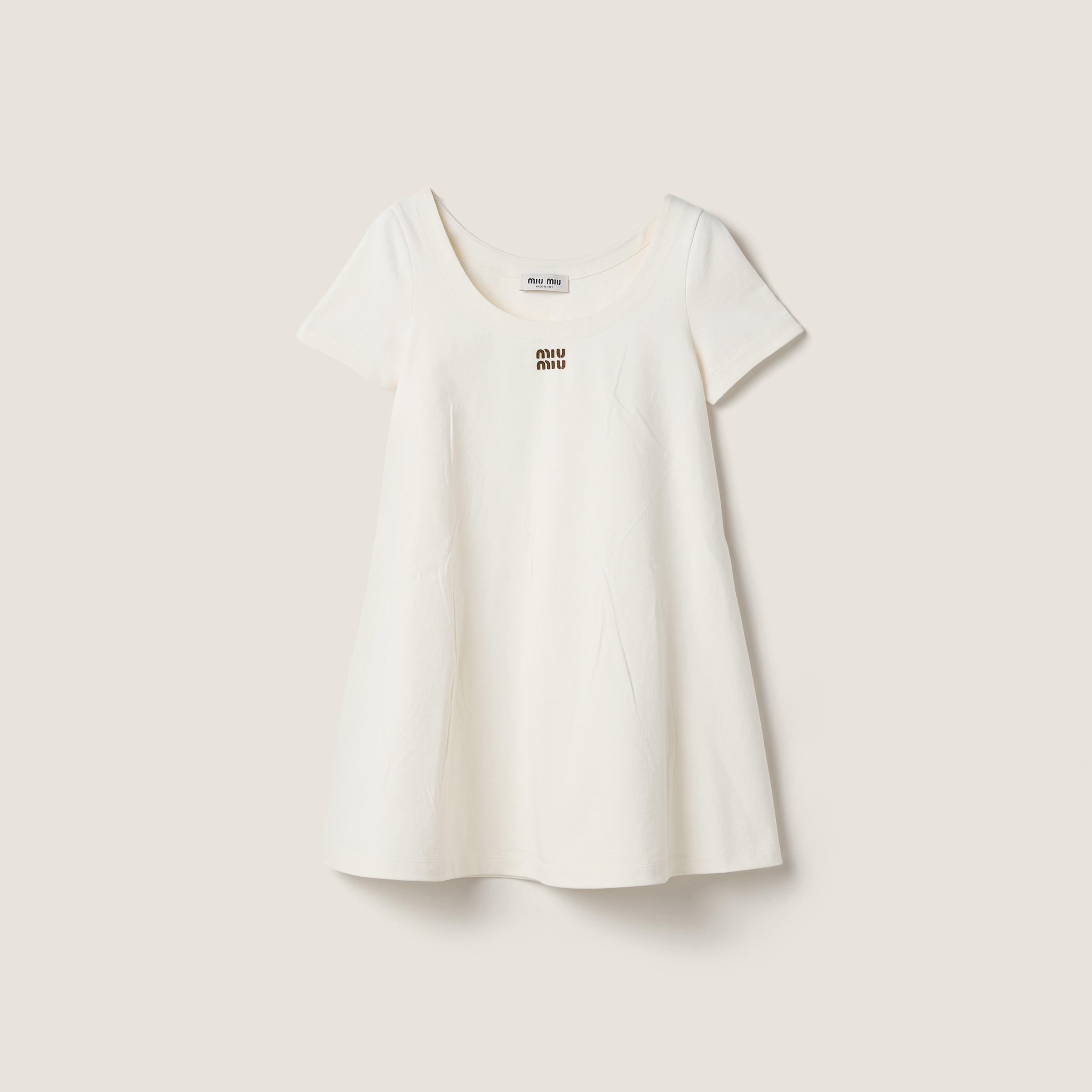 Jersey mini-dress