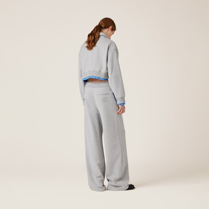 Cotton fleece pants
