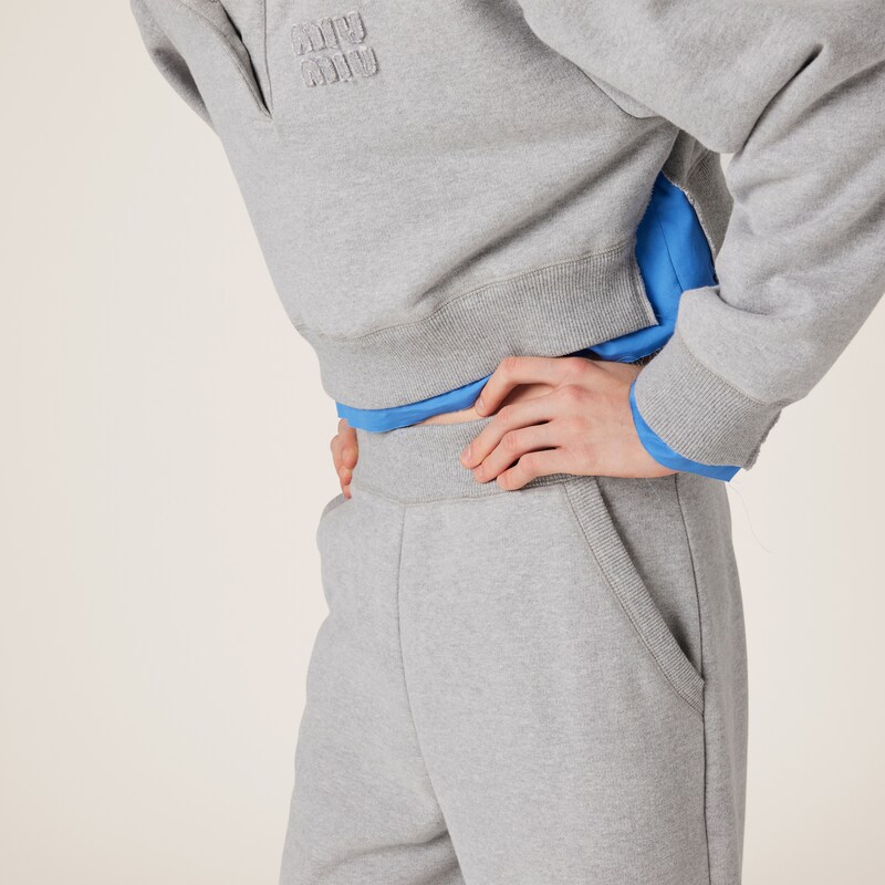 Cotton fleece pants