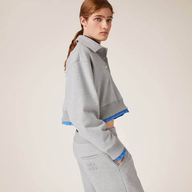 Cotton fleece pants