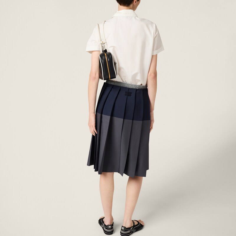 Slubbed poplin shirt