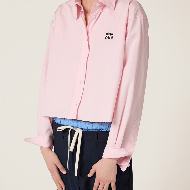 Poplin shirt