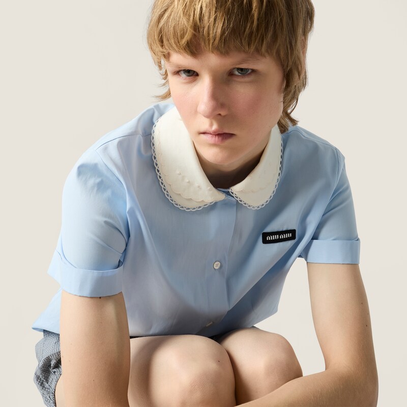 Poplin shirt