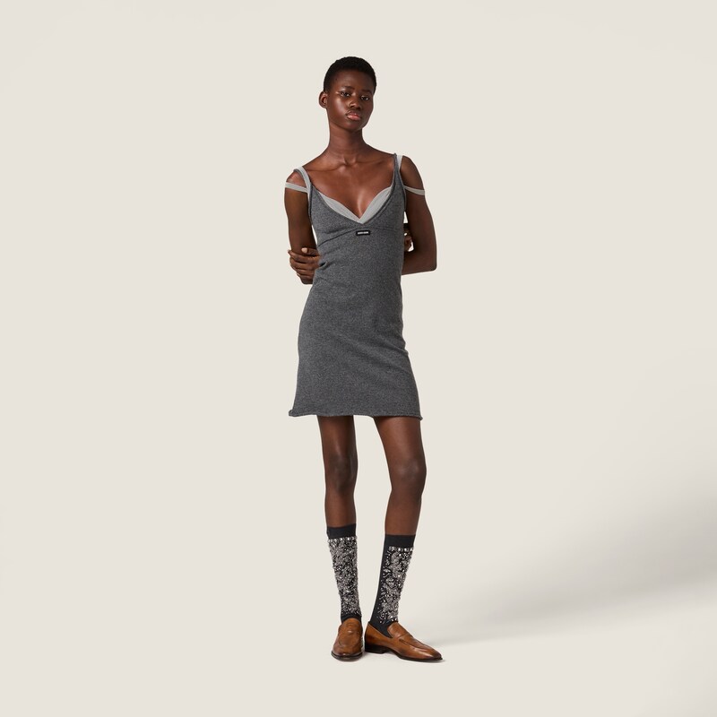 Cashmere tank dress