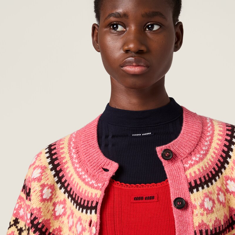 Wool cardigan