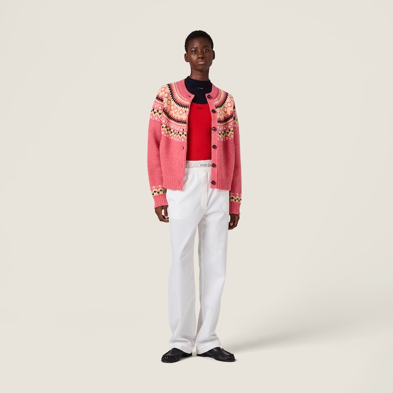 Wool cardigan