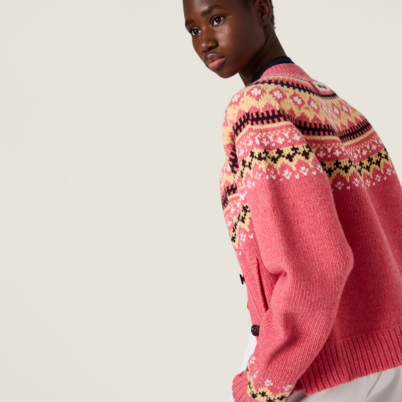 Wool cardigan