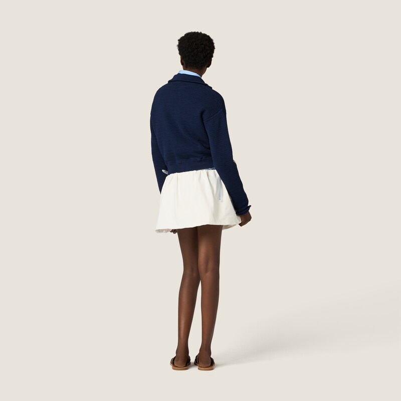 Cotton crochet cardigan