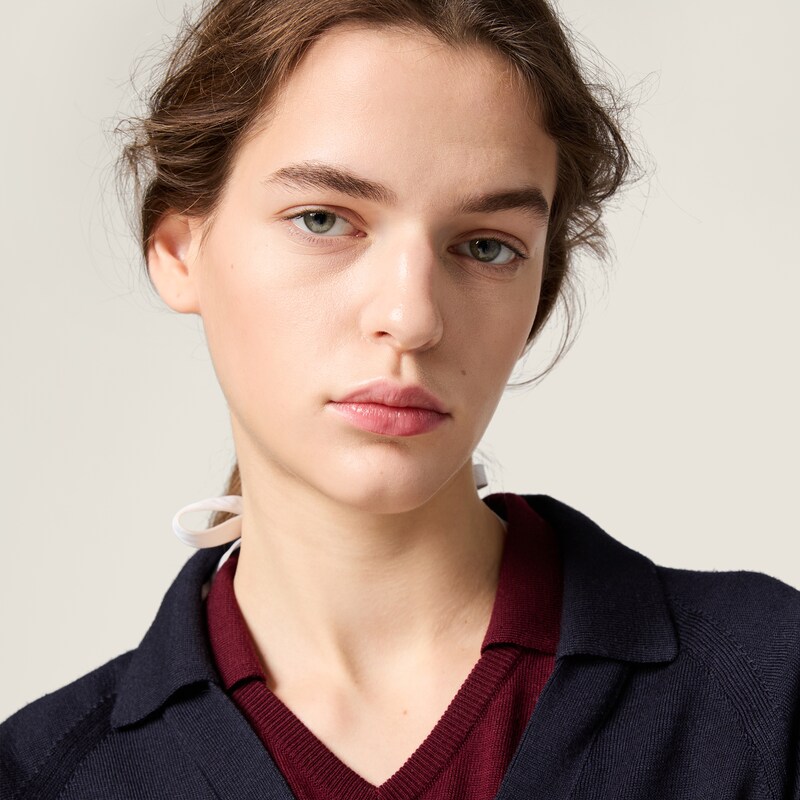 Wool cardigan